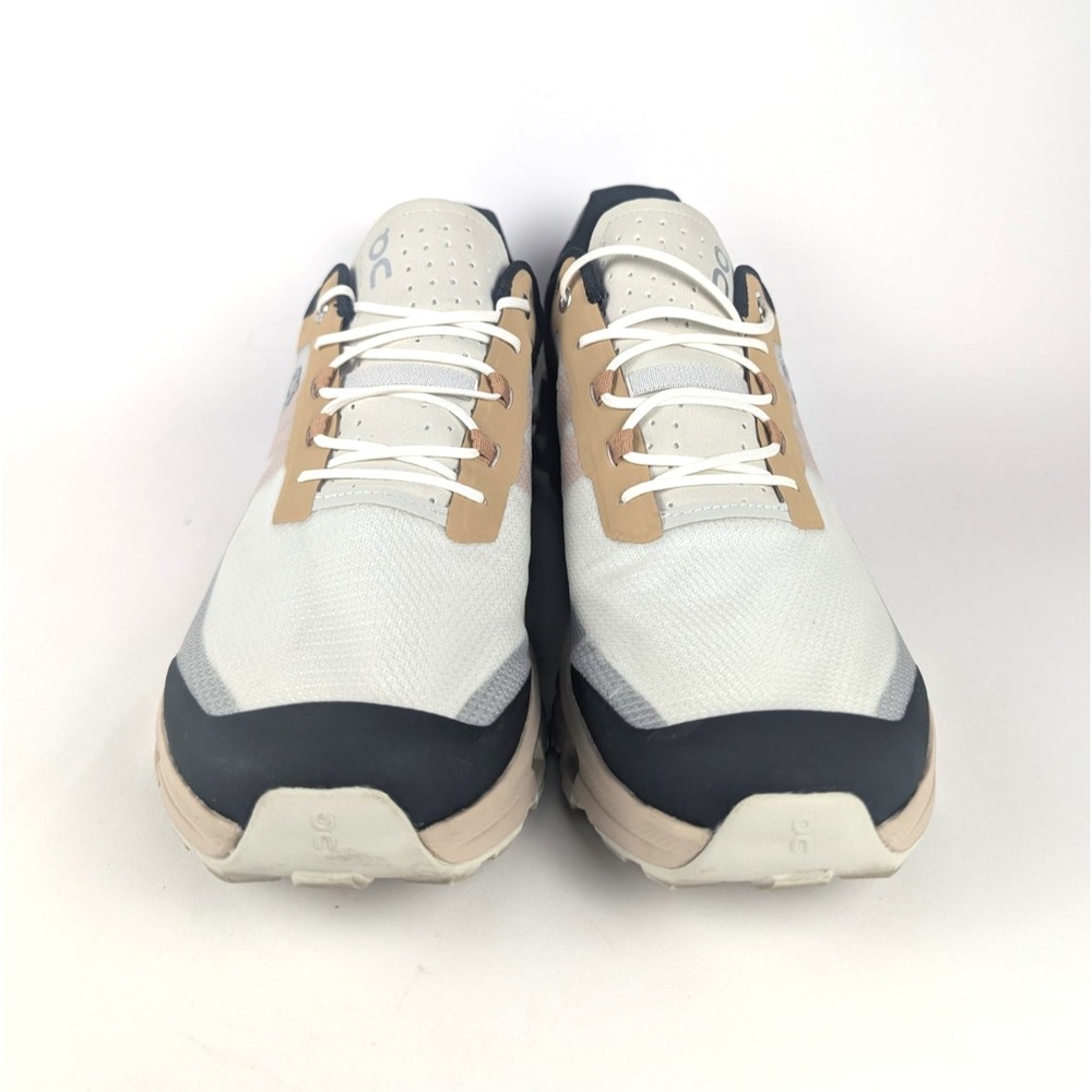 On Running Cloudvista Men's White / Tan Trail Shoes - Picture 3 of 8